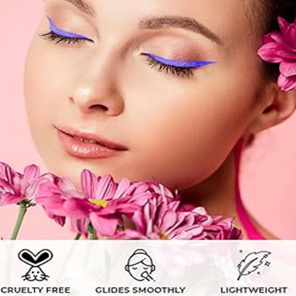 Profusion Cosmetics Bright Lights Eyeliner Trio - Flash Pink, White, Bolt Blue